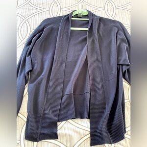 Navy blue cardigan